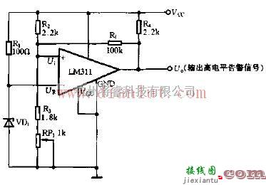 基于运放器的简易电源检测电路  第1张