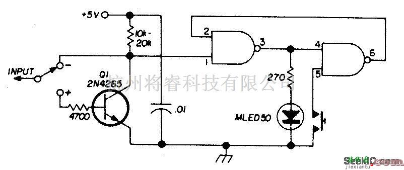 控制电路中的内存逻辑测试探针电路  第1张