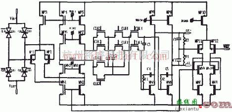 基础电路中的斩波运放电路示意图  第1张