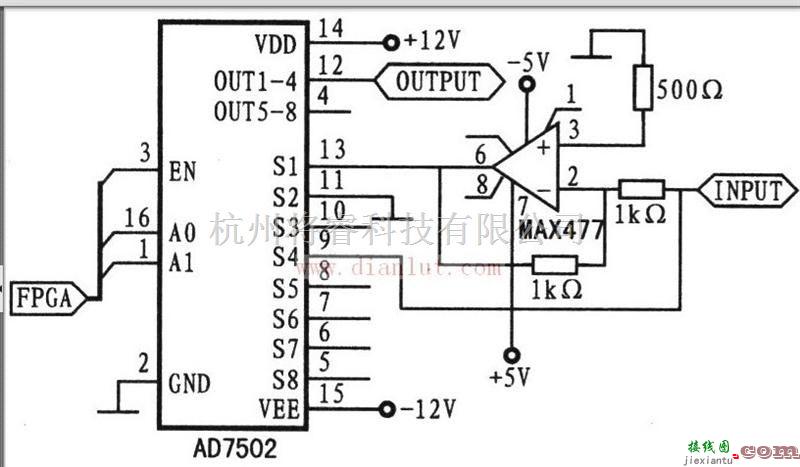 基础电路中的关于FPGA ASK的电路图  第1张