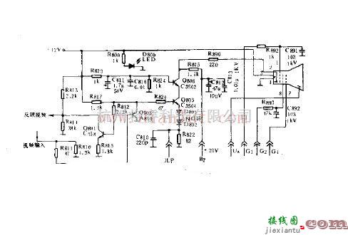 基础电路中的视频信号放大电路原理  第1张