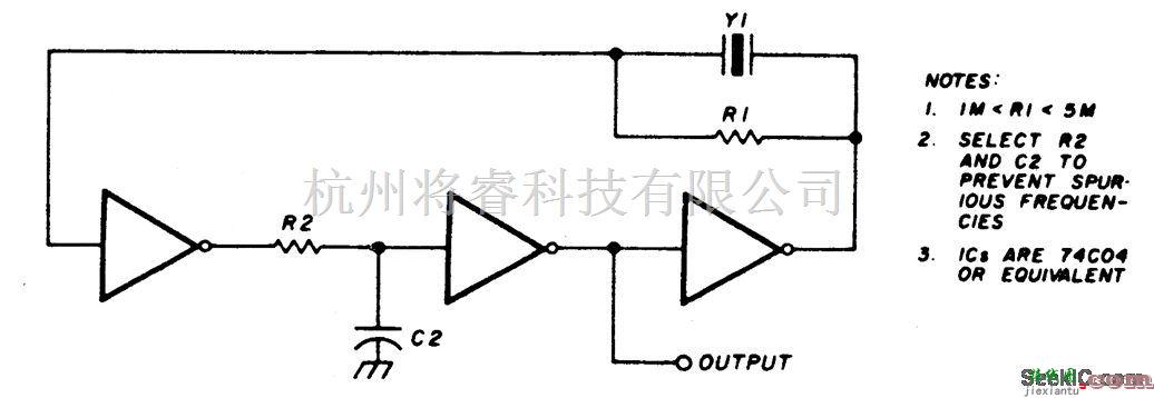 基础电路中的CMOS振荡器（1MHz-4MHz）  第1张