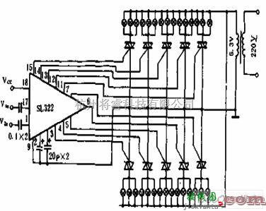 控制电路中的SL-2型音乐控制彩灯电路  第1张