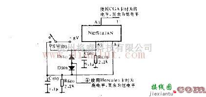 基础电路中的GW500显示控制电路的介绍  第1张