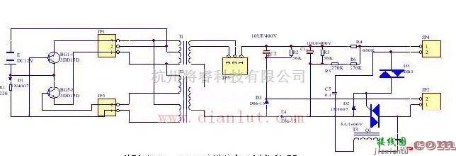 基础电路中的湘江XJ-300的高频电子捕鱼机电路  第1张