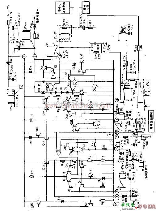 基础电路中的GW500场扫雷集成电路及TDA1170N内部/外围电路  第1张