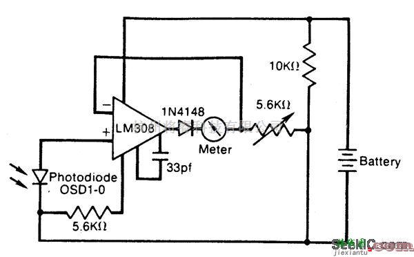 仪器仪表中的对数照度计电路  第1张