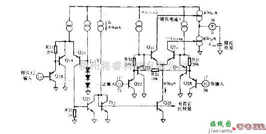 基础电路中的钳位比较器以及墨电位钳位门原理电路图  第1张