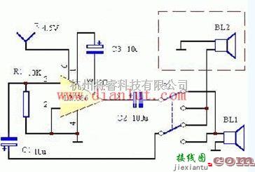 基础电路中的对讲机电路  第1张