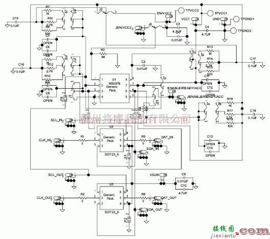 基础电路中的ISL3300x电路图  第1张