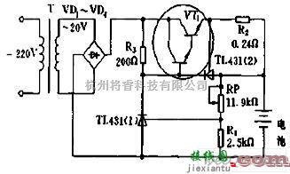 充电电路中的汽车电瓶充电器电路图  第1张