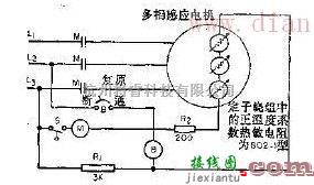 电源电路中的采用正温度系数热敏电阻的单相电机电路  第1张