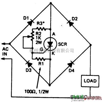 控制电路中的全波SCR控制电路  第1张
