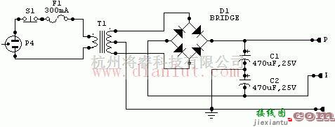 基础电路中的高、低压切断与时滞电路原理图  第1张