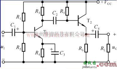 基础电路中的阻容耦合电路原理图  第1张