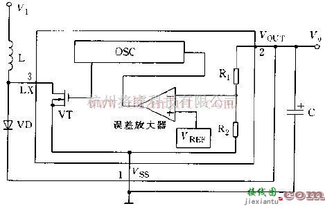 基础电路中的用于RH5RC内部结构的电路图  第1张