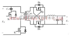 基础电路中的有源箝位同步整流正激式电路及说明  第1张