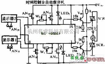 灯光控制中的压电晶体声控电灯电路图  第1张