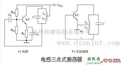 基础电路中的电感三点式振荡器  第1张