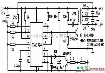 回扫转换器电路图  第1张