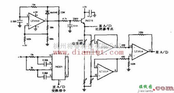 基础电路中的9V电池应变调节计信号电路图  第1张