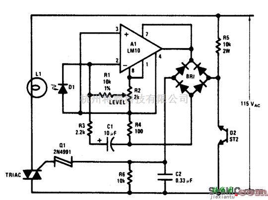 控制电路中的光亮度控制器  第1张