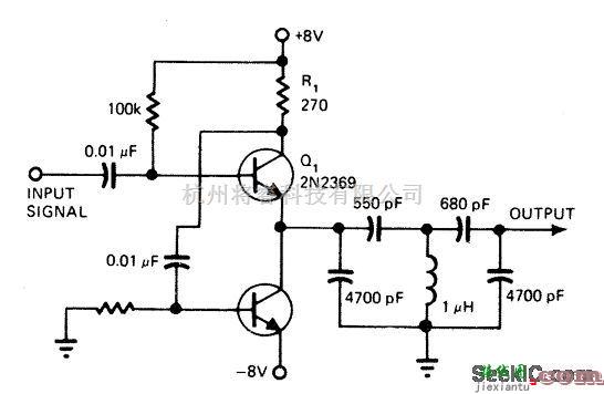 基础电路中的电容性负载的发射跟随器电路  第1张