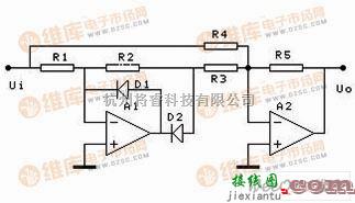 整流单元中的经典的全波整流电路  第1张