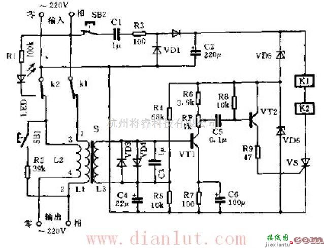 电源电路中的家用电器漏电和触电保护器电路原理  第1张