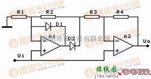 整流单元中的高输入阻抗型全波整流电路  第1张