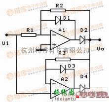 整流单元中的四个二极管型全波整流电路  第1张