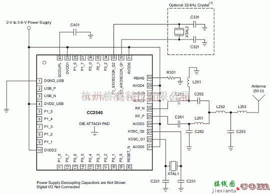 基础电路中的CC2540电路图及应用  第1张