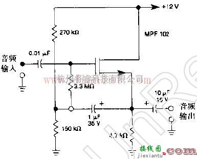 电源电路中的30MJFET源极跟随器电路的应用  第1张