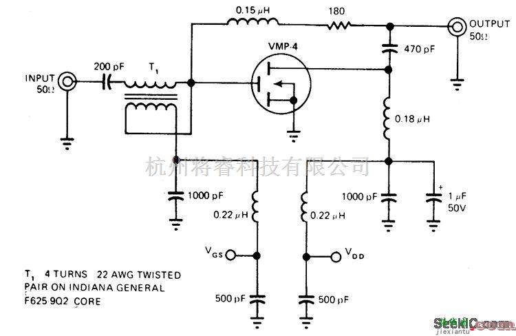 电源电路中的160MHz/13W电路  第1张