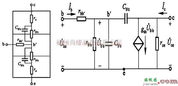 基础电路中的三极管的内部结构和高频等效电路的一般应用  第1张