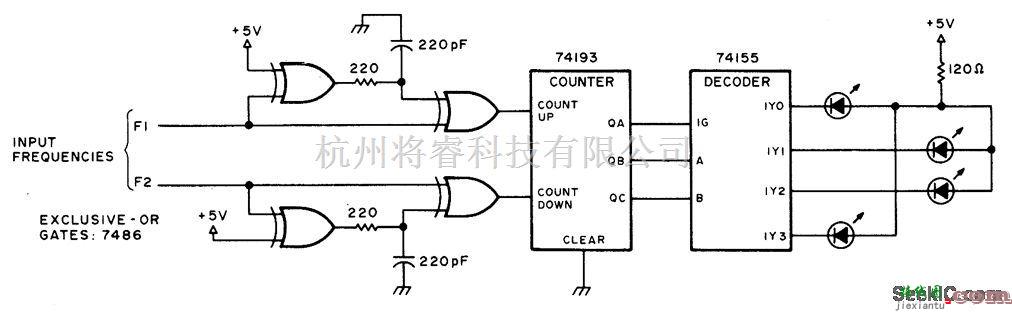 差频指示器电路  第1张