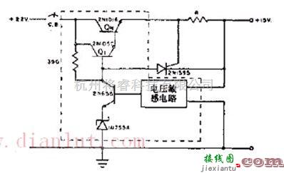 电源电路中的稳压电源晶体管保护电路  第1张