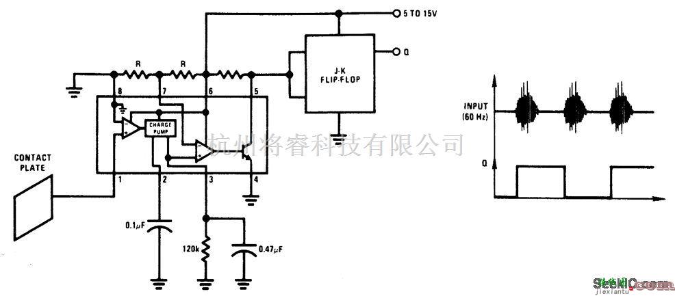 开关电路中的手指接触开关  第1张