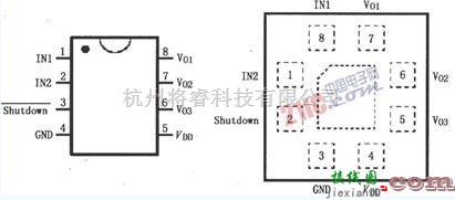 基础电路中的立体声耳机放大器电路  第1张