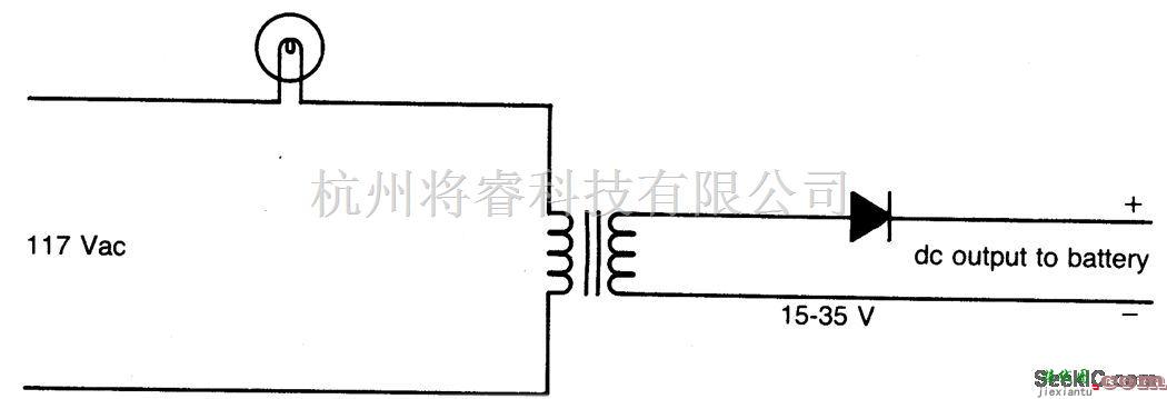 充电电路中的用于12V蓄电池的便宜连续补充充电器  第1张