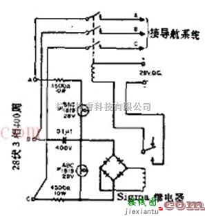 电源电路中的简易相序保护电路  第1张