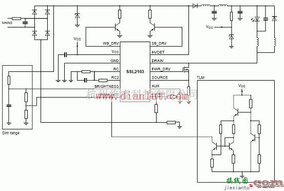 基础电路中的基于用SSL2103设计的多用途AC-DC LED的照明技术  第2张