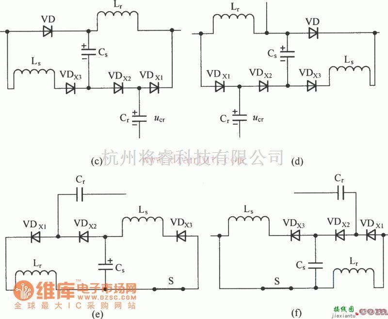 电源电路中的介绍四种无源无损缓冲电路拓扑结构电路  第1张