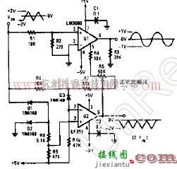 电源电路中的不受温度变化影响的正弦波整形电路  第1张