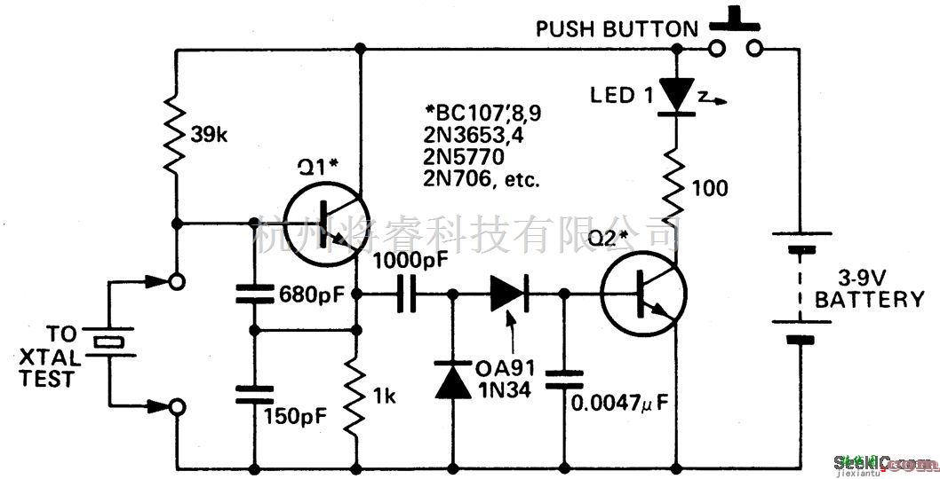 检测电路中的晶体检验器  第1张