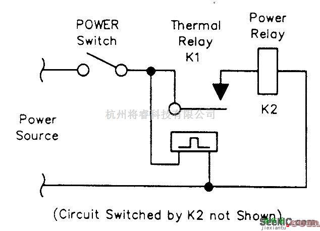 继电器控制中的恒温继电器应用电路  第1张