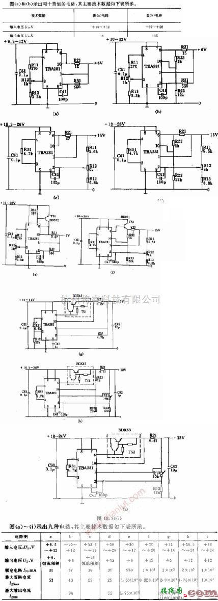 电源电路中的由集成电路构成的稳压稳流电路图  第1张