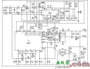 电源电路中的由PFC 控制的输出为180W的电路  第1张