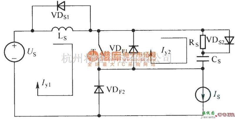 电源电路中的基于IGBT的斩波电路图  第1张