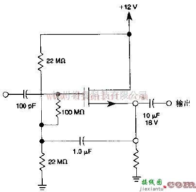 电源电路中的带自举电路的源极跟随器电路  第1张